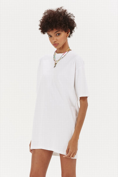 chalon t-shirt dress 0#color_white