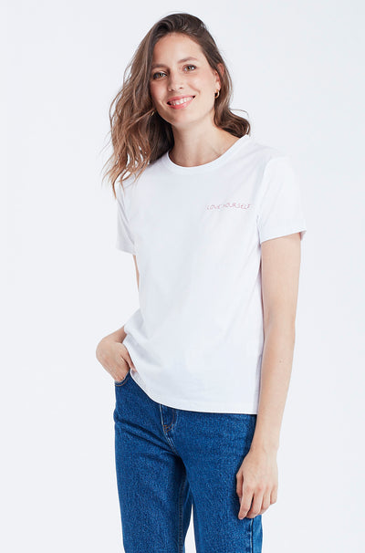 "love yourself" saint mich t-shirt#color_white