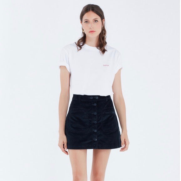 College Skirt Etiquette Mlb Co branding rectangle mlb Maison Labiche