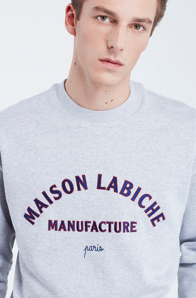 "manufacture" charonne sweatshirt#color_light-heather-grey