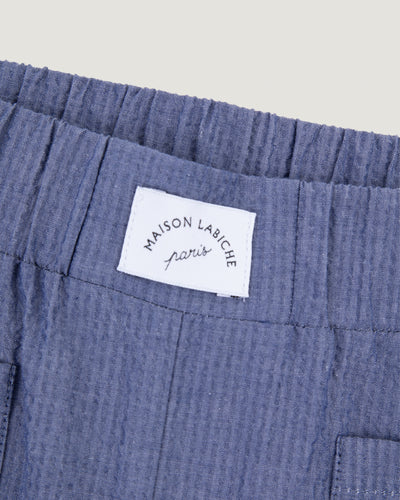 oudin 'seersucker' pants#color_carbon-blue