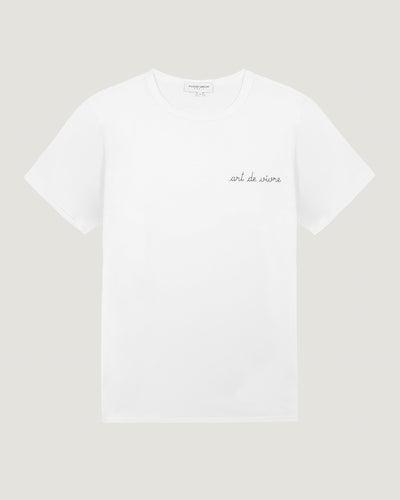 poitou t-shirt 'art de vivre'#color_white
