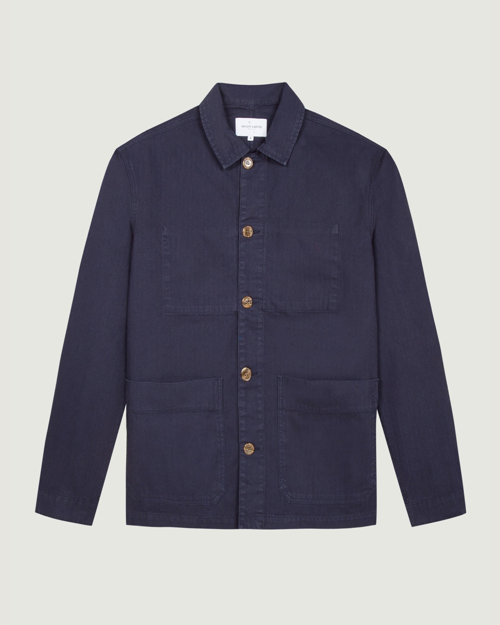 Unisex Personalizable Sébasto cotton chevron jacket – Maison Labiche