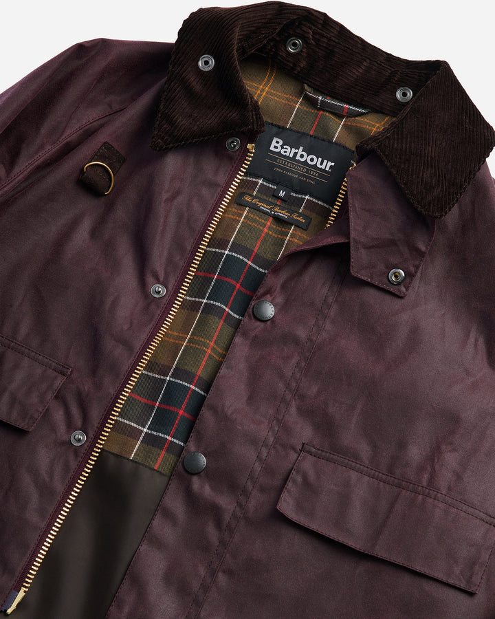ジャケット・アウター Barbour SPEY WAXED COTTON 222MWX1212 BarbourMen_sUtilitySpeyWaxJack