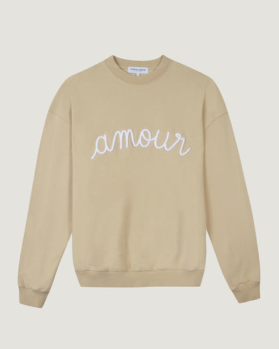 "amour" ledru sweatshirt#color_oatmeal-beige