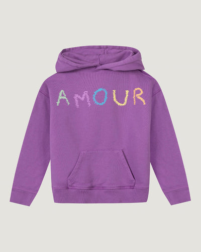 "amour" plantes hoodie#color_violet