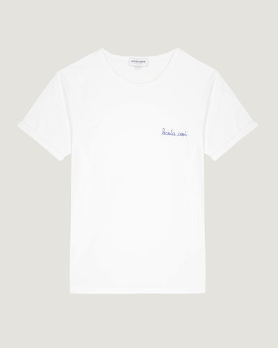 "basta cosi" poitou t-shirt#color_white