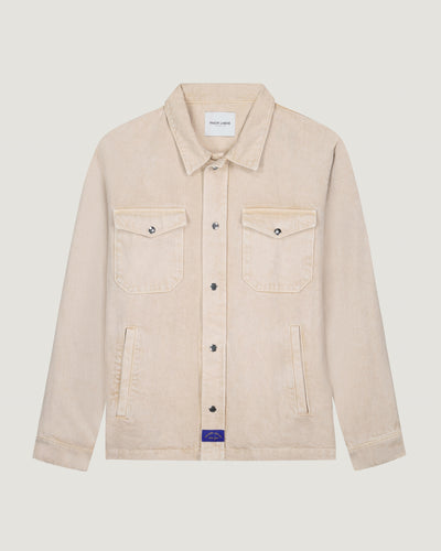 chabrier 'denim' jacket#color_denim-washed-beige