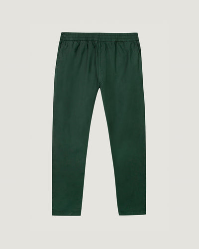 cotton popeline soutine pant#color_army-green