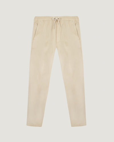 cotton twill arcade pants#color_oatmeal-beige