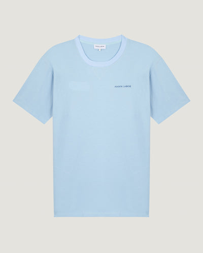 duras oversized t-shirt 'maison labiche'#color_sky-blue-washed