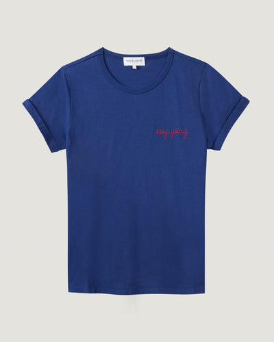 "easy going" poitou t-shirt#color_royal-blue