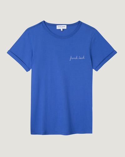 "french touch" poitou t-shirt#color_greek-blue