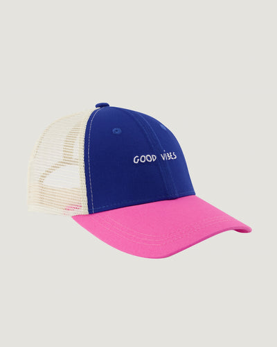 "good vibes" cassini cap#color_blue-waterlily