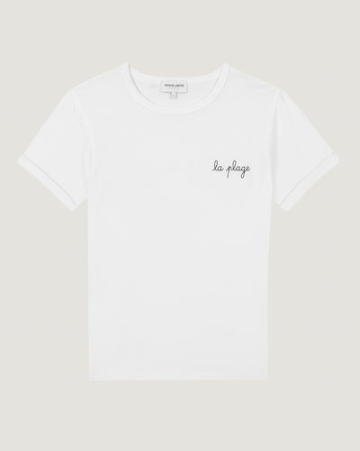 "la plage" poitou t-shirt#color_white