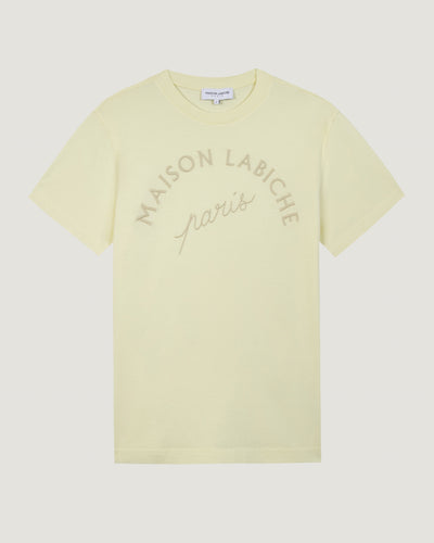 "maison labiche paris" popincourt t-shirt#color_straw-yellow