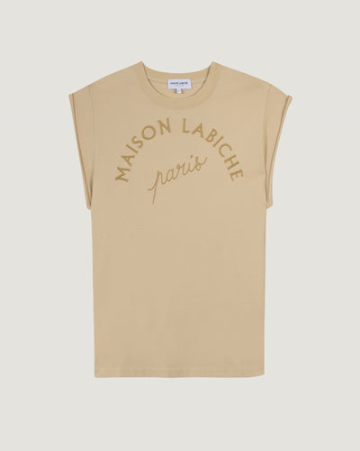 "maison labiche paris" sedaine t-shirt#color_light-khaki