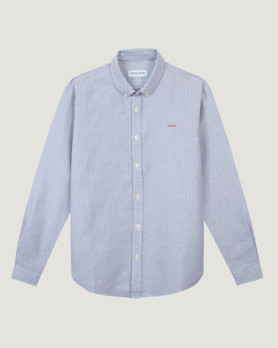 malesherbes oxford shirt 'amour'#color_oxford-navy-white