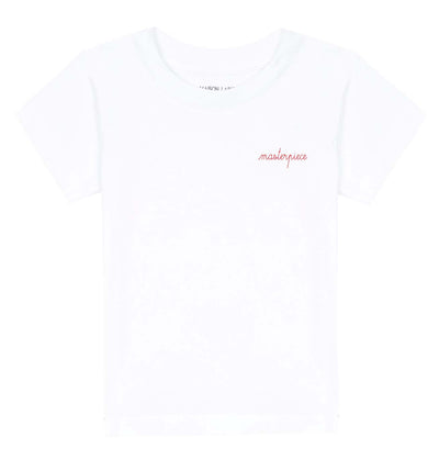 "masterpiece" léon t-shirt fil red; mlbxsaks#color_white