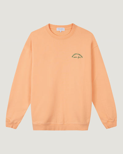 "mini manufacture" ledru sweatshirt#color_melon