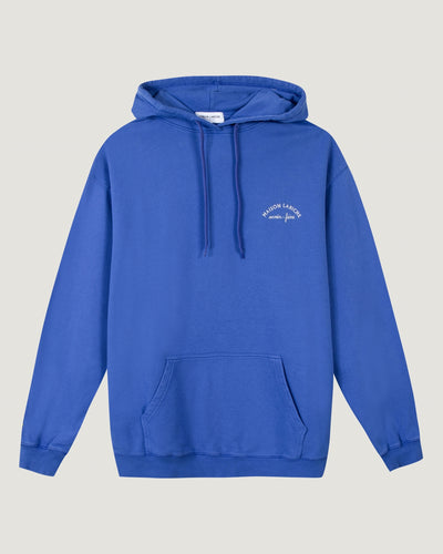 "mini manufacture" réaumur hoodie#color_greek-blue