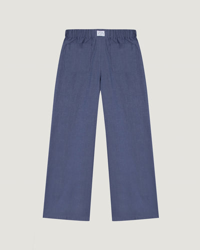 oudin 'seersucker' pants#color_carbon-blue