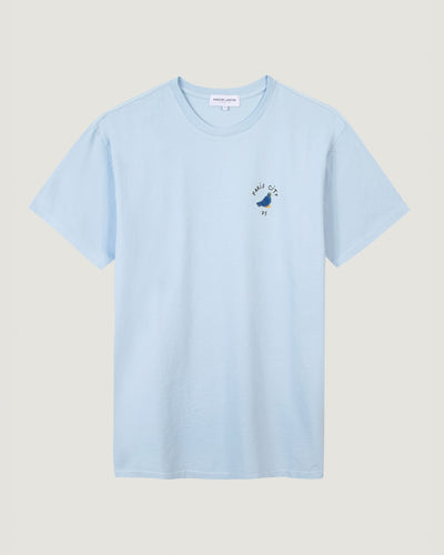 "paris pigeon" popincourt t-shirt#color_poplin-blue