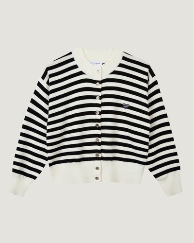 "patch coeur mlb" berger vest#color_off-white-black