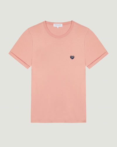 patch coeur' poitou t-shirt#color_blush