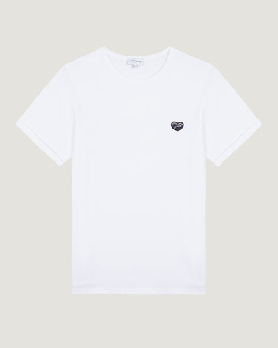 "patch coeur" poitou t-shirt#color_white