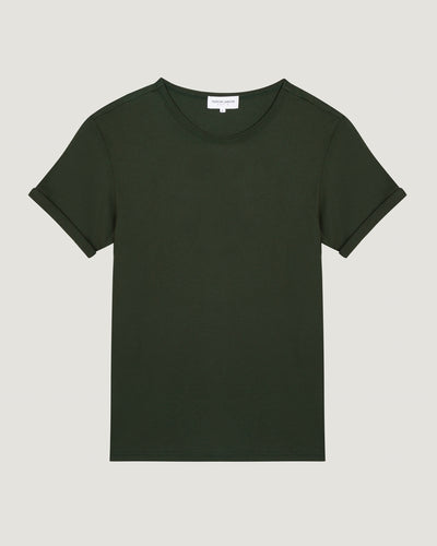 personalizable mens poitou t-shirt#color_army-green