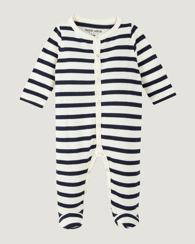 personalizable morisot sailor pajamas#color_ivory-navy