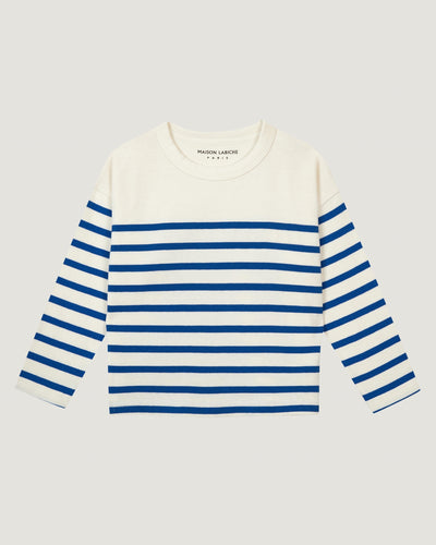 personalizable moulin sailor shirt#color_ivory-blue