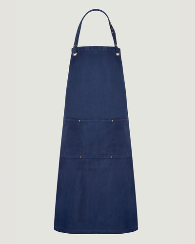 personalizable taillandiers apron#color_carbon-blue