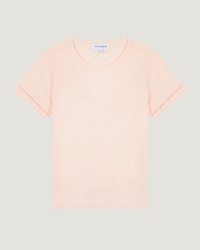 personalizable womens poitou t-shirt#color_english-pink
