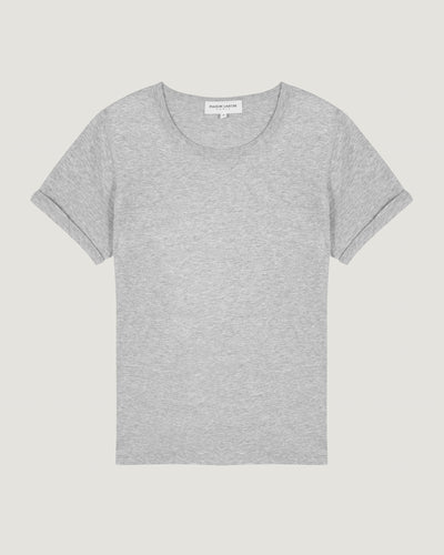 personalizable womens poitou t-shirt#color_light-heather-grey