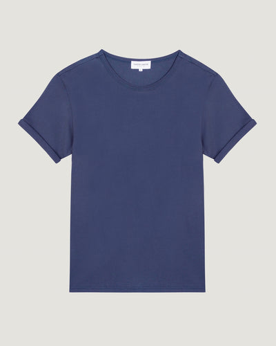 personalizable womens poitou t-shirt#color_navy