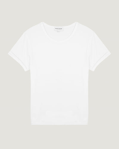 personalizable womens poitou t-shirt#color_white