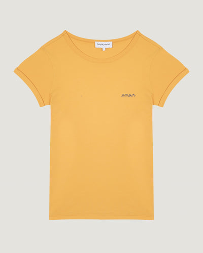poitou t-shirt 'amour'#color_yellow-amber