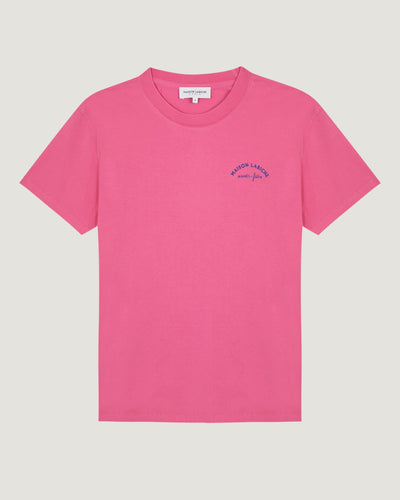 popincourt t-shirt 'mini manufacture'#color_magenta-bleached