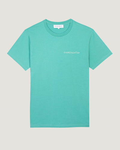 popincourt t-shirt 'overducated'#color_malachite-green