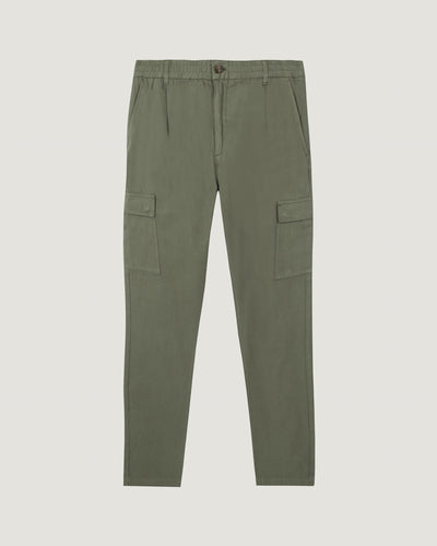 prince 'cotton & linen' pants#color_canvas-camo-green