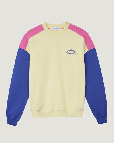 "savoir faire" ledru sweatshirt#color_straw-yellow