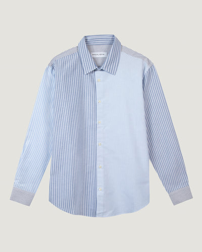 "so far so good" patchwork breteuil shirt#color_patch-oxford-multi