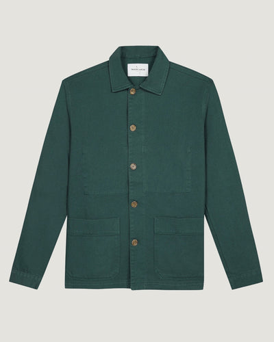 unisex personalizable sébasto cotton twill jacket#color_ponderosa-pine