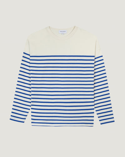 womens montpar sailor shirt#color_ivory-blue